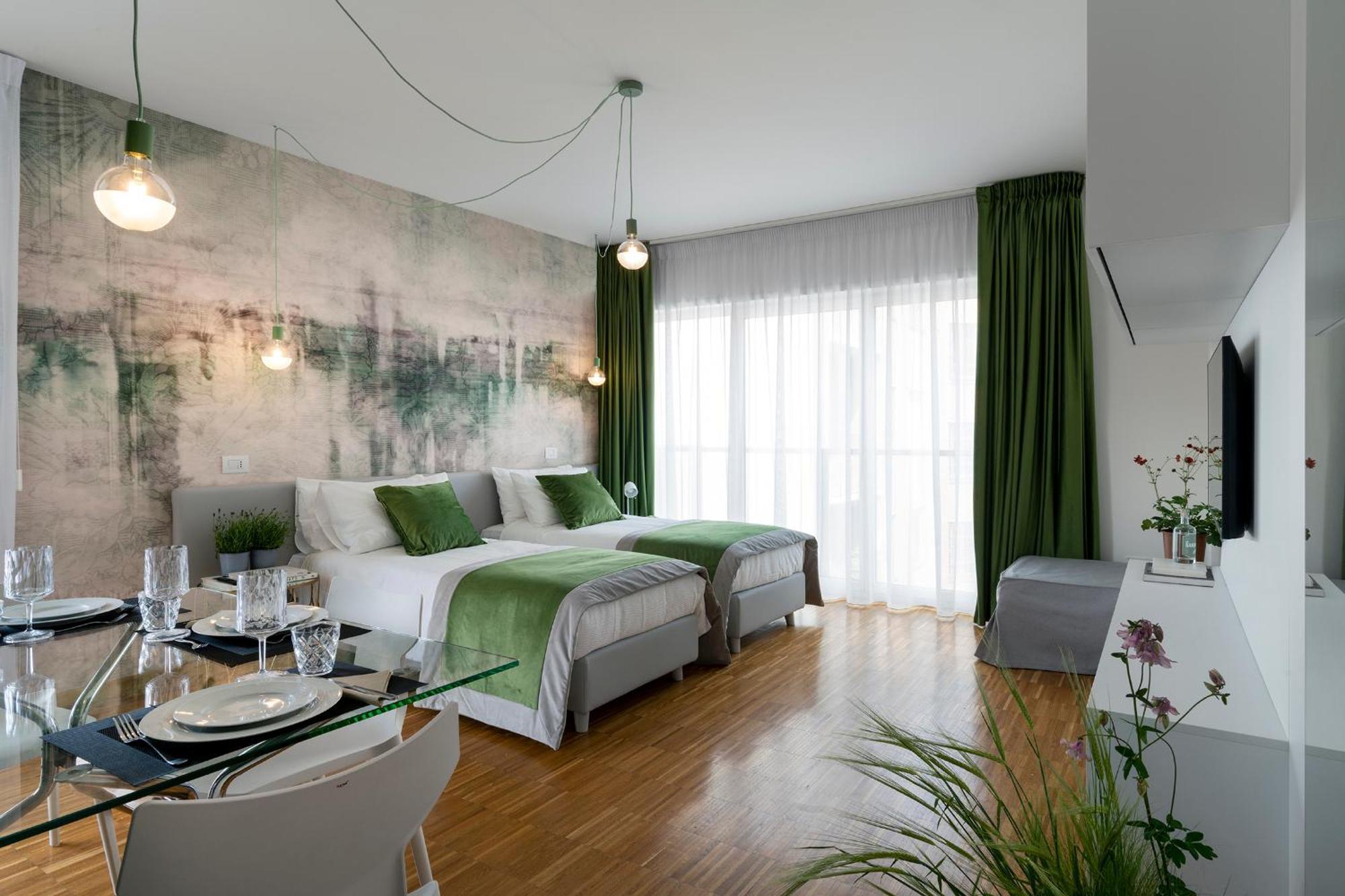Appartamenti Vela Milano Centro Con Garage ภายนอก รูปภาพ